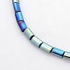 Electroplate Non-magnetic Synthetic Hematite Beads Strands G-J220-07-1