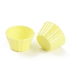 Mini Plastic Simulated Egg Tart Cup DJEW-C005-02F-2