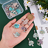 SUNNYCLUE 16Pcs 4 Styles Alloy European Dangle Charms FIND-SC0003-21-3