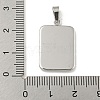 Non-Tarnish 304 Stainless Steel Pendants STAS-F307-33P-3