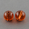 Drawbench Transparent Glass Beads Strands X-GLAD-Q012-6mm-13-1