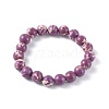 Synthetic Regalite Bead Stretch Bracelets BJEW-K212-B-024-1-2