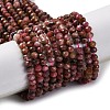 Natural Rhodonite Beads Strands G-G139-B15-01-1