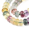 Natural Colorful Fluorite Beads Strands G-T138-75-3