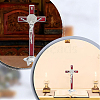 Alloy Enamel Saint Benedict Crucifix Display Decorations AJEW-WH0752-416B-5