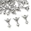 Tibetan Style Zinc Alloy Lantern Chandelier Component Links X-TIBEP-R334-166AS-RS-2
