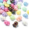 50Pcs Opaque Acrylic Pendants SACR-CJ0001-72-8