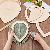 Wooden Leaf DIY-WH0430-670-3