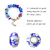 27Pcs 27 Style Acrylic & Resin & Polymer Clay Rhinestone European Beads FPDL-S015-05G-2