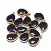 Synthetic Blue Goldstone Pendants G-T073-03O-1