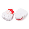 Christmas Decorations Theme Opaque Resin Decoden Cabochons RESI-Z026-01K-2