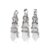 Natural Quartz Crystal Pendants G-A241-01P-03-1