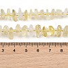 Heated Natural Lemon Quartz Beads Strands GG-CBA3A44-B04-01-5