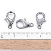 Gunmetal Tone Zinc Alloy Lobster Claw Clasps X-E105-B-NF-5