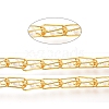Handmade Beaded Brass Link Chains CHC-A003-12G-3