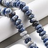 Natural Blue Spot Jasper Beads Strands G-P559-A15-02-2