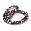 Electroplate Glass Beads X1-EGLA-D030-19E-2