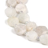 Natural White Moonstone Beads Strands G-C116-A15-01B-3