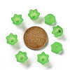 Transparent Acrylic Beads Caps X-PL543-9-3