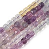 Natural Fluorite Beads Strands G-G991-C01-2
