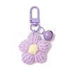 Flower Cotton Pendant Decorations HJEW-JM02916-03-2