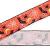 5 Yards Halloween Printed Polyester Wired Ribbon OCOR-K009-02A-1