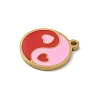 304 Stainless Steel Enamel Charms LS-STAS-P388-19K-G-2