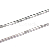 304 Stainless Steel Round Snake Chains X1-CHS-L001-163-1.2mm-1