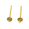 304 Stainless Steel Stud Earring Findings STAS-P370-01A-G-1