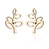 304 Stainless Steel Stud Earrings WGE2D60-01-1