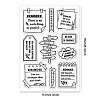 Custom PVC Plastic Clear Stamps DIY-WH0448-0692-6