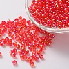 Eco-Friendly Transparent Acrylic Beads PL731-3-1