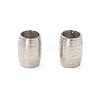 Non-Tarnish 304 Stainless Steel Spacer Beads STAS-R065-80P-01C-2