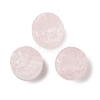 Natural Rose Quartz Cabochons G-K338-39A-02-1