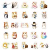 50 Pieces Cute Hamster Doodle Paper Stickers STIC-R001-27-2