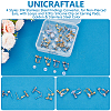 Unicraftale 16Pcs 4 Styles 304 Stainless Steel Findings Converter STAS-UN0053-23-5