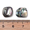 Natural Paua Shell Pendants SSHEL-D084-10A-3