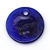 Handmade Evil Eye Lampwork Pendants X-LAMP-R134-40mm-01-2