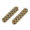 Tibetan Style Beads Spacers X-TIBEB-S034-AG-LF-2
