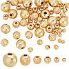 GOMAKERER 72Pcs 6 Style Brass Beads KK-GO0001-09-1