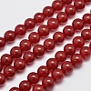 Natural & Dyed Malaysia Jade Bead Strands G-A146-10mm-A02-1