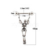Skeleton Alloy Nipple Rings FS-WG2EDE7-01-5