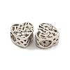 Mother's Day Rack Plating Alloy European Beads FIND-B034-31P-2