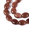 Synthetic Goldstone Beads Strands G-T142-22-3