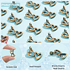 100Pcs Tibetan Style Alloy Pendants TIBEP-PH0001-68-4