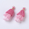 Polyester Tassel Pendants X-FIND-P026-A09-1