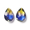 Faceted K9 Glass Rhinestone Cabochons GGLA-A005-24-2