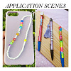 100Pcs 5 Styles Transparent Acrylic Beads TACR-TA0001-54B-9
