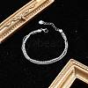 Stainless Steel Multi-strand Bracelets for Women BJEW-F485-01P-01-1