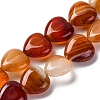 Natural Red Agate Beads Strands G-I372-A03-01-1